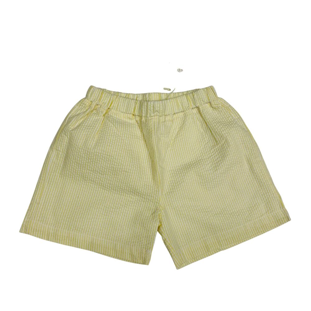 NWT TBBC Size 6 Shelton Shorts in Seaside Sunny Yellow Seersucker